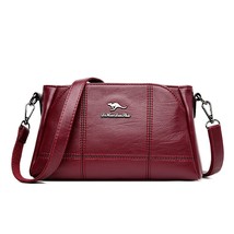 NEW Embroidery Messenger Bags Women Leather Handbags Bags for Women Small Should - £39.34 GBP