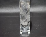 Vintage FOSTORIA Crystal 6&quot; Square Bud Vase - Made For Avon - FREE SHIPPING - £16.97 GBP