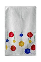 Betsy Drake Christmas Ornaments Kitchen Towel - $34.64