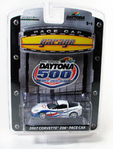 2007 Chevy Corvette Z06 Daytona 500 pace car 1/64 scale by Greenlight Collectibl - £7.14 GBP