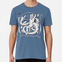 Thor Jrmungandr Battle Vintage Ragnark Drawing S to 5XL Made in USA T-Shirt - £17.58 GBP