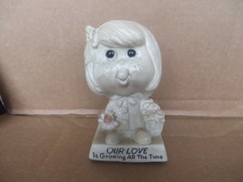 Vintage 1970&#39;s Wallace Berries Figure Our Love Is Growing All The Time - £10.97 GBP