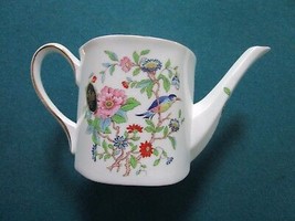 Aynsley England Pembroke Floral Birds Water Can Rare - £98.92 GBP
