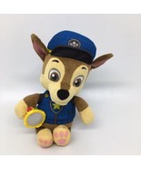 Paw Patrol Chase 13&quot; Soft Plush Toy Doll Stuffed Animal Nickelodeon-Not ... - £6.51 GBP