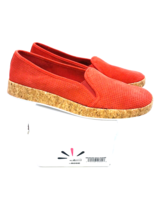 Isaac Mizrahi Rosie Suede Slip-On Cork Sneakers - RED, US 9.5M - £19.98 GBP