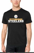  Nfl Pittsburgh Steelers Short Sleeve T-SHIRT Poly Dot Medium Nwt Men's - £13.26 GBP