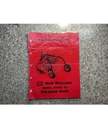 New Holland Operating Instructions for Model Super 55 Rolabar Rake ORIGINAL - $24.73
