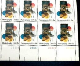 Scott #1758 Photography 1978 Block of 16 US Stamps 15 Cents FACE Value 2.40 - £3.06 GBP
