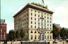 Baltimore Maryland Vintage Postcard YMCA Building FM Kirby Germany Architecture - £7.98 GBP