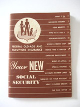 January 1951 Social Security Guide - Federal Old-Age and Survivors Insurance   - £12.64 GBP
