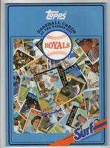 VINTAGE 1987 Surf Laundry Topps Baseball Card Kansas City Royals Book - £11.62 GBP