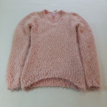 No Boundaries NJ46T440M V-Neck Women&#39;s Blush Sweater Long Sleeve Size S ... - €10,07 EUR