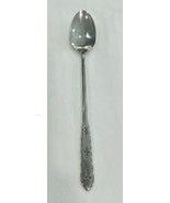Oneida Iced Tea Spoon FLORAL BOUQUET Stainless Distinction Silverware Fl... - $13.13 CAD