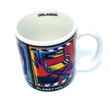 Planet Hollywood Logo Collectible Coffee Mug Cup Orlando Travel Souvenir 10 oz - £14.72 GBP