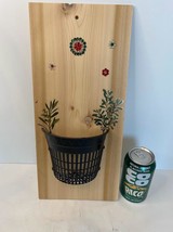 Hand decorated indoor Orchid mount kit on a beautiful cedar shingle with... - $184.88 MXN