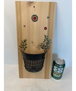 Hand decorated indoor Orchid mount kit on a beautiful cedar shingle with... - $14.01 CAD