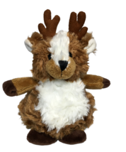 Webkinz Ganz Reindeer Bean Body Plush HX10840 Stuffed Animal Retired 6&quot;i... - £39.81 GBP