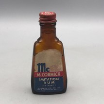 Vintage Mccormick Faux Rum Glass Bottle Advertising Packaging Design-
sh... - £27.08 GBP