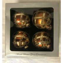 Rauch Seasons Designs Mouth Blown Glass Ornaments Set Of 4 Box - £11.59 GBP