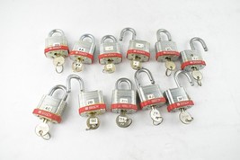 Brady Padlock Lot Of 11 - £78.45 GBP