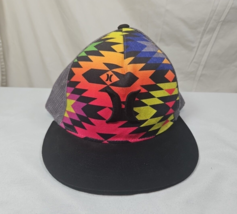 HURLEY Multicolor Surf Hat Cap Mesh Back Trucker Yupoong - $12.95