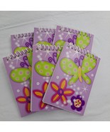 Spiral Notebooks Small Butterfly Flower Design party favors stationary S... - £6.21 GBP