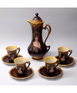 Vintage Antique FLEUR DE LYS 10-Piece Coffee Service Set For 4 - France ... - $103.16 CAD