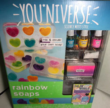Craft Youniverse Make Your Own Rainbow Soaps, Kids Craft with Bonus Poster - £18.78 GBP