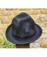 Mountain Hat OVERSIZED ODD SHAPED TALL HAT Top Hat BLACK Navy Pharrell W... - $71.44+