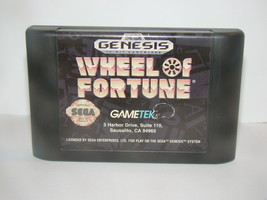 SEGA GENESIS - WHEEL OF FORTUNE (Game Only) - $10.00