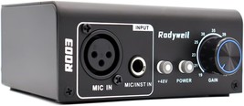 For Audio Interface Live Streaming, Rodyweil Offers A Microphone Preamp ... - £102.19 GBP