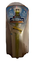Blue - &quot;Reach Access Daily Flosser&quot; with 8 Disposable Snap on Heads (New). - €5,99 EUR