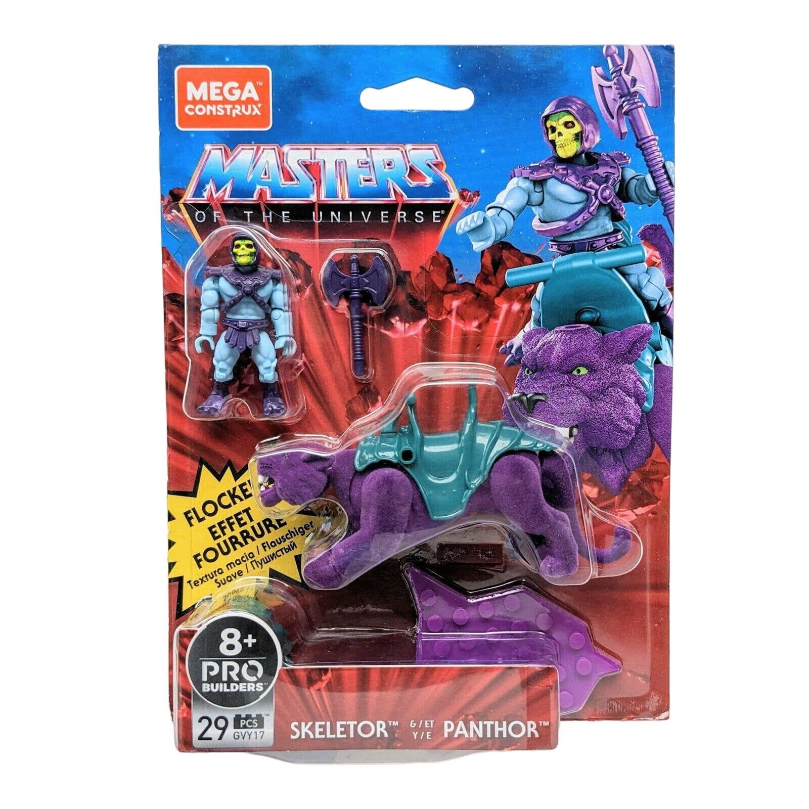 Mega Construx Masters of the Universe Skeletor & Panthor - New (Mattel, 2020) - $12.86