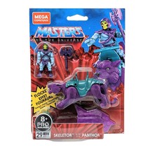 Mega Construx Masters of the Universe Skeletor &amp; Panthor - New (Mattel, 2020) - £10.27 GBP