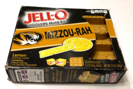 Jello Jigglers Mold Kit Mizzou-Rah Missouri Tigers NCAA Yellow Vintage Sealed - £11.45 GBP