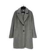 Marc Cain Coat with alpaca and wool Gray size N3 US 8 New with tags - £187.25 GBP