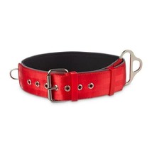 New $30 Good2Go Large Big Dog Collar XXL/XXXL Red Padded w/ Reflective Trim - $9.89