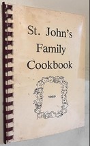 St. John&#39;s Family Cookbook;St. Johns Evangelical Lutheran Church and School&#39; Col - £17.77 GBP
