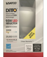 Satco S9621 9.5BR30/LED/3000K/750L/120V/D NEW IN BOX - $22.98 CAD