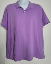 Vineyard Vines Men Shirt Size XL Purple Short Sleeve Golf Polo - £15.65 GBP