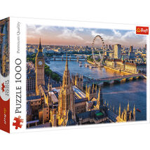 1000 Piece Jigsaw Puzzles, London, London England Puzzle, Big Ben and River - €17,28 EUR