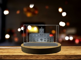 LED Base included | Saint Mark's Clock Tower 3D Engraved Crystal Gift - $484.45 MXN - $4,846.20 MXN