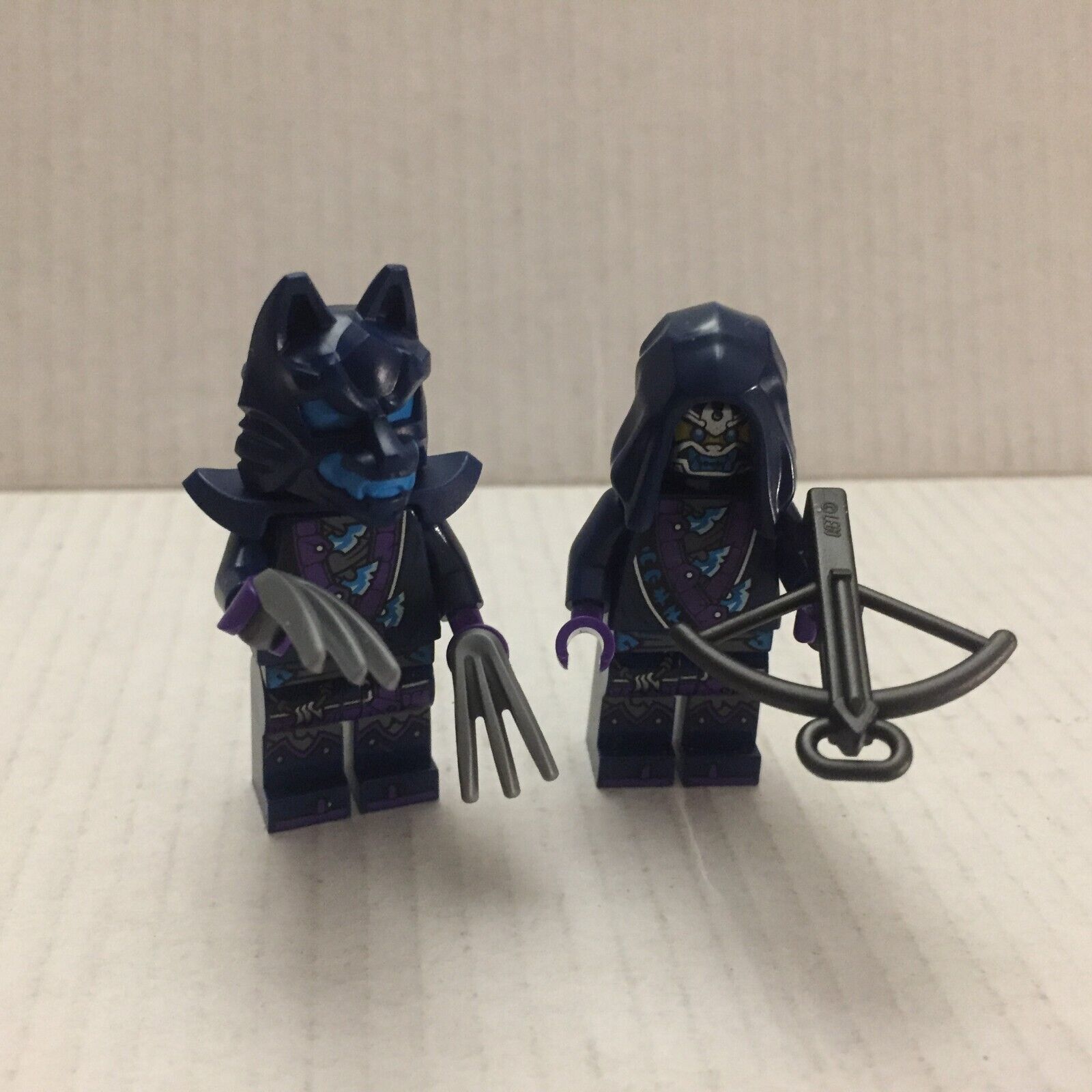 Official Lego Ninjago Wolf Mask Claw Warrior & Guard Minifigures - $13.25