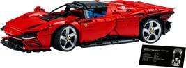 Ferrari Daytona SP3 1:8 Technic Car Red 3778 Pieces Block Set - £195.35 GBP