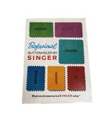 Vintage Singer Professional Buttonholer Attachment for Vertical Needle Z... - $341.65 MXN