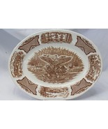 Alfred Meakin Fair Winds Platter Oval 14 7/8&quot;  Historical Scenes - $23.51