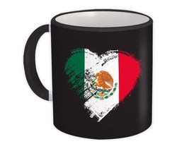 Mexican Heart : Gift Mug Mexico Country Expat Flag Patriotic Flags National - £12.68 GBP