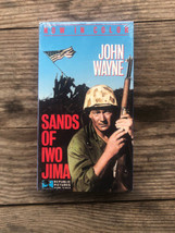 Sands of Iwo Jima VHS Tape Colorized Version John Wayne &amp; John Agar (New Sealed) - £4.10 GBP