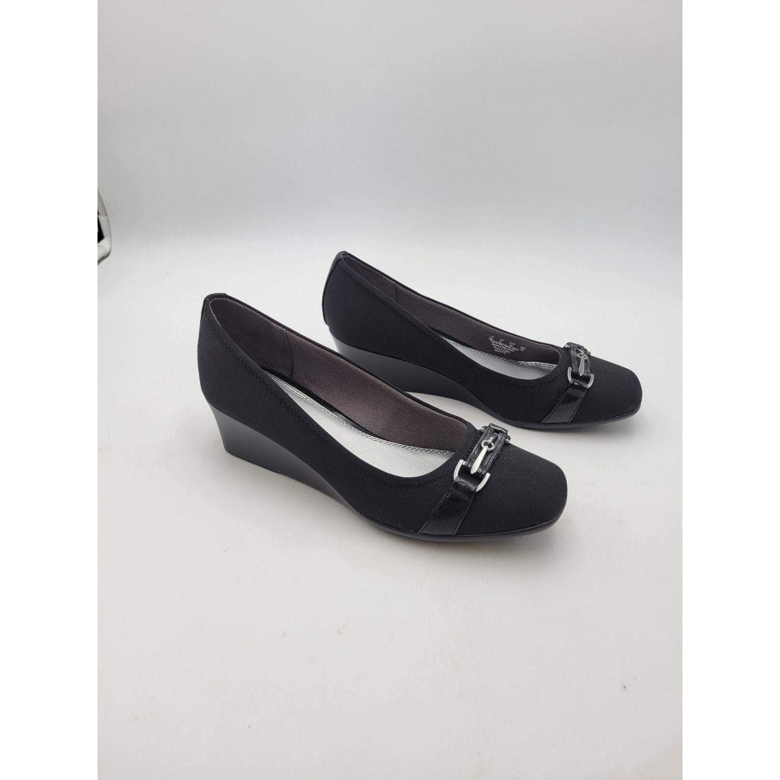 Life Stride Gazette Women's Black Wedge Heels Size 8M Item image 6
