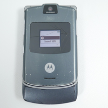 Motorola Razr V3 T-Mobile Gray Flip Phone - £19.45 GBP